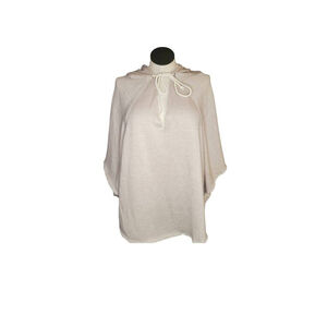 Victoria's Secret Women's M Poncho Sweatshirt Gray Hoodie
